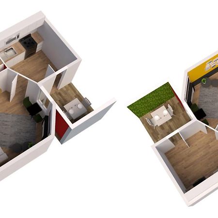 Mm Suites Reims Centre Terasse 外观 照片