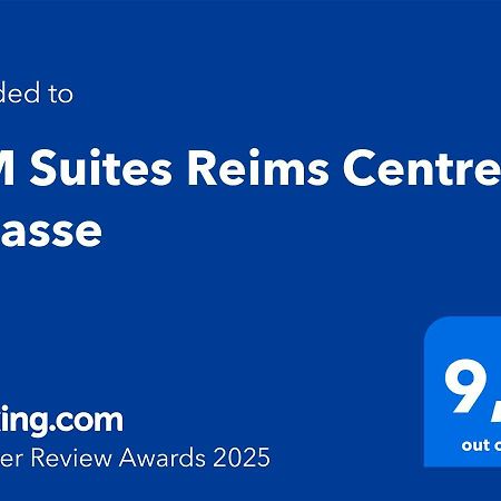 Mm Suites Reims Centre Terasse 外观 照片